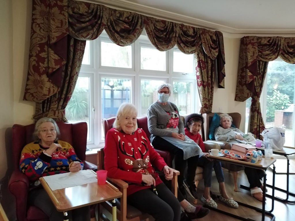 Christmas Activities at The Georgiana Care Home